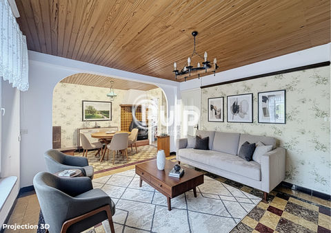   Maison de r�sidence mitoyenne 3 chambres � r�nover - Petit jardin + Garage  - Commune pris�e de PONT A MARCQ Maison - 5 pi�ce(s) - 73 m�