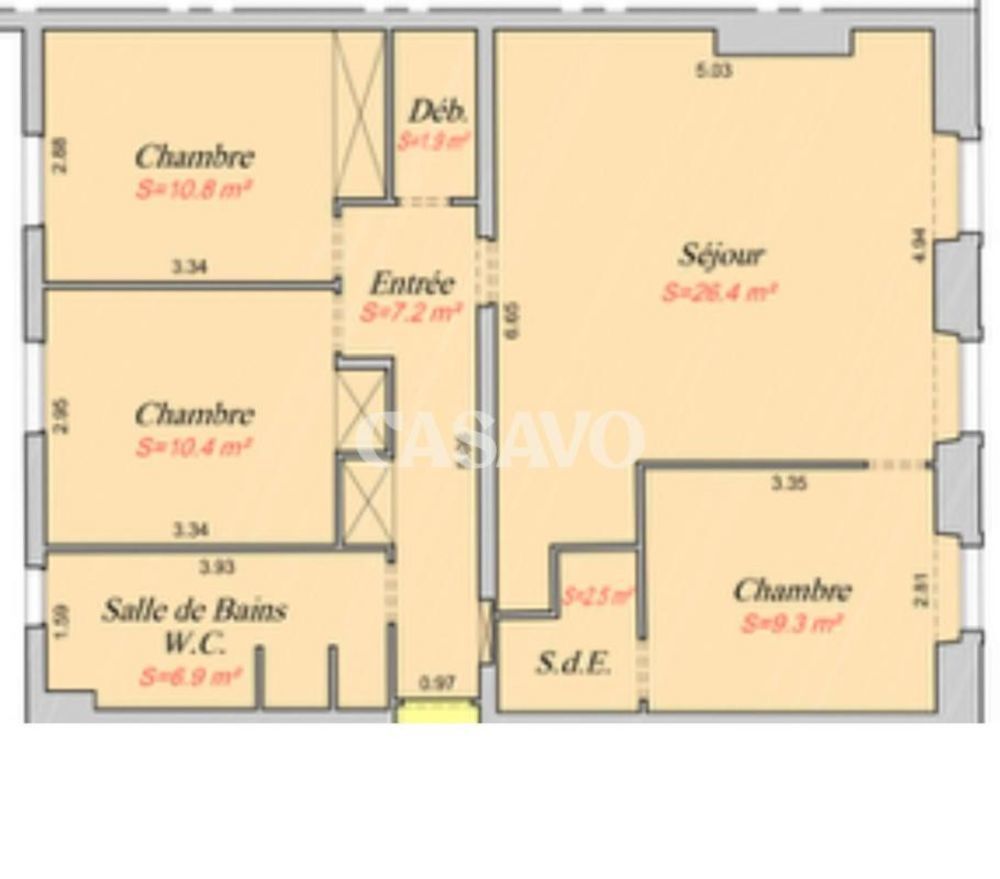 � vendre  Appartement 