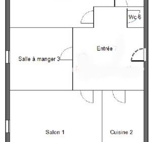  Appartement � vendre 3 pi�ces 64 m�