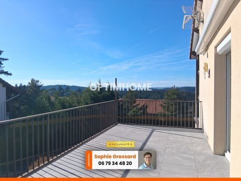   Exclusivit� Maison familiale 3 chambres, avec studio ind�pendant � Vue d�gag�e � Saint-Didier-en-Velay Maison - 5 pi�ce(s) - 133 m�