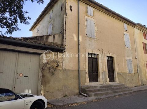   Rare lot de deux maisons de ville, centre village de Lagorce Maison - 12 pi�ce(s) - 262 m�