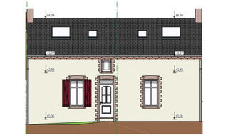  Maison � vendre 3 pi�ces 60 m�