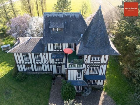   MANOIR ANGLO-NORMAND CHALEUREUX & FAMILIAL � � PROXIMIT� DE BERNAY Propri�t�/ch�teau - 7 pi�ce(s) - 300 m�