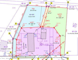  Terrain � vendre 1261 m�