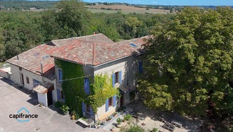   Salvagnac 81, magnifique propri�t� T9-T10 450 m� (dont 3 G�tes lou�s), terrain de 1.6 hectares Maison - 13 pi�ce(s) - 450 m�