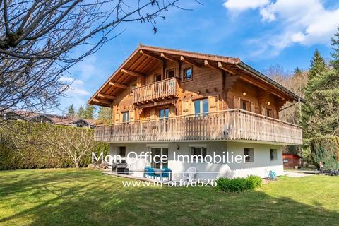   R�f�rence : 6526-TCA. - Maison 5 pi�ces - Garage - Buanderie - Bain Nordique - Terrain 1400m2 Chalet - 5 pi�ce(s) - 130 m�
