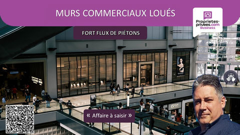 BOURG EN BRESSE - MURS COMMERCIAUX LOUES  210 m&sup2; 490000 01000 Bourg en bresse