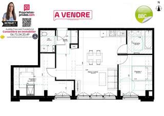  Appartement � vendre 3 pi�ces 64 m�