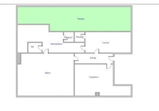  Appartement � vendre 2 pi�ces 68 m�