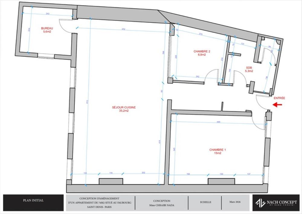 � vendre  Appartement Paris 10