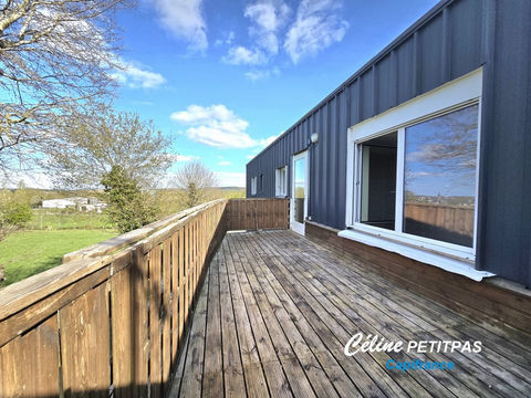   Maison atypique � Iffendic � 7 pi�ces � 135 m� habitables � 845 m� de terrain Maison - 7 pi�ce(s) - 135 m�