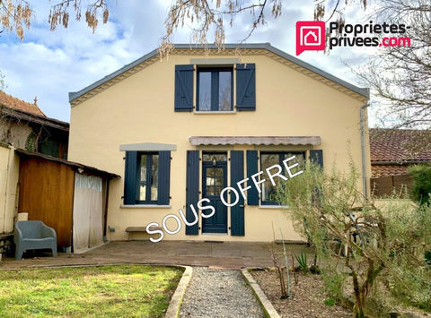   Maison de bourg avec jardin � 10 minutes de Cahors Maison - 8 pi�ce(s) - 135 m�