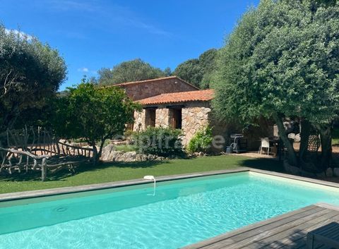  CORSE (20)- Commune de SOTTA, 10 minutes a�roport FIGARI et 15 min de PORTO VECCHIO belle maison T4 avec piscine Maison - 4 pi�ce(s) - 100 m�