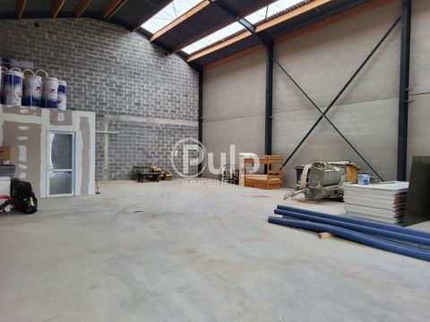 A louer &agrave; Samer , local d'activit&eacute; et/ou stockage neuf 2000 62830 Samer