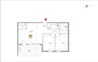  Appartement � vendre 3 pi�ces 64 m�