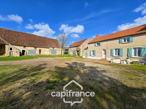   Ancien corps de ferme 148 m� avec grange et d�pendances � Terrain 2 900 m� � PERROY (58) Maison - 5 pi�ce(s) - 148 m�