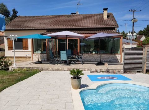   Bord de Dordogne � 2 maisons ind�pendantes � Piscine � 3 300 m� � 15 min Bergerac Maison - 6 pi�ce(s) - 167 m�