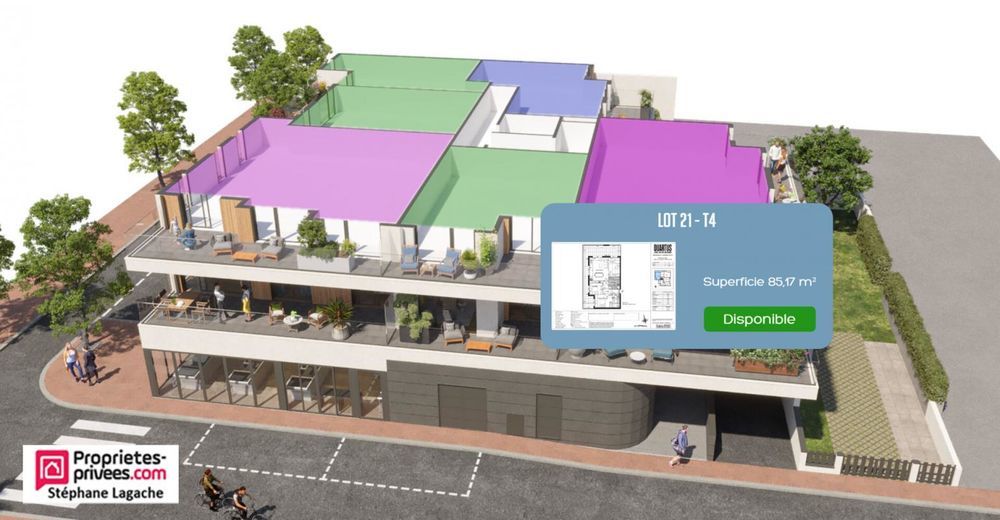 � vendre  Appartement Le Touquet-Paris-Plage (62520)