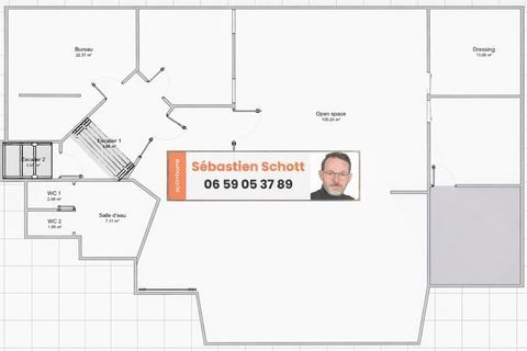 75019 / BUTTES-CHAUMONT / GRANDE SURFACE / LOCAL / SALLE DE SPORT / BUREAUX / PARKING PRIVATIF / VESTIAIRES 950000 75019 Paris 19eme arrondissement