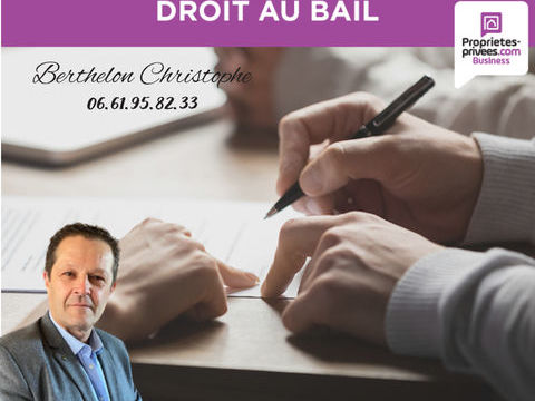 AVALLON - Cession de Droit au Bail  Bar, Restaurant  avec Licence IV 41000 89200 Avallon