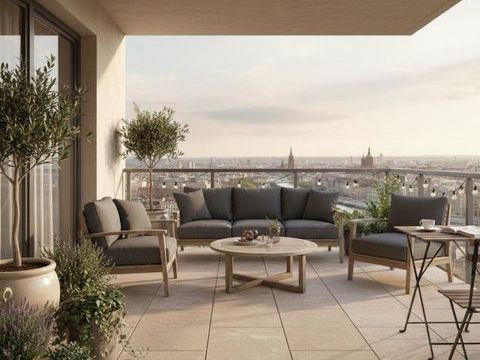   **PROCHE GARE & COMMERCES - 41 M2 DE TERRASSE - BEAU 3 PI�CES AVEC BUANDERIE Appartement - 3 pi�ce(s) - 73 m�