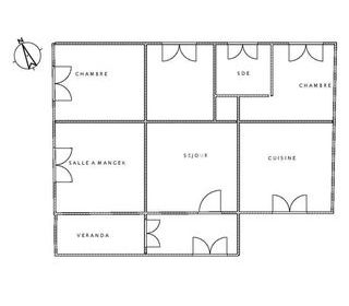  Maison � vendre 3 pi�ces 70 m�