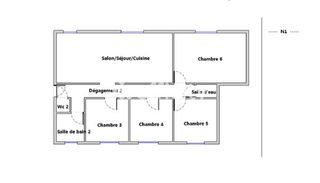  Appartement � vendre 5 pi�ces 89 m�