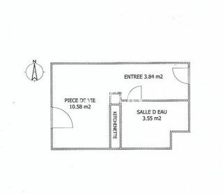  Appartement � vendre 1 pi�ce 18 m�