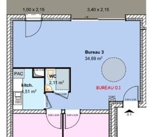  Appartement � vendre 2 pi�ces 65 m�