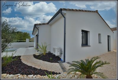 Dpt Hérault (34), à vendre MARGON maison P4 avec piscine et garage 
