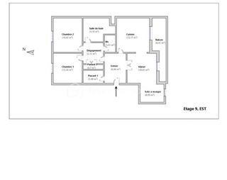  Appartement � vendre 3 pi�ces 81 m�