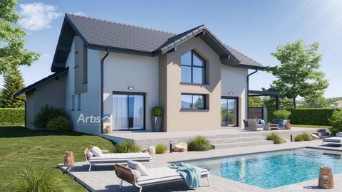   Maison neuve 4 chambres � Copponex � Vue d�gag�e, proche Gen�ve Maison - 5 pi�ce(s) - 117 m�