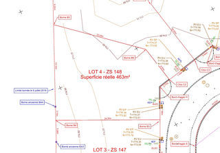  Terrain � vendre 463 m�