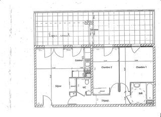  Appartement � vendre 3 pi�ces 60 m�