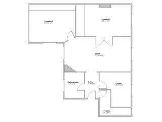  Appartement � vendre 3 pi�ces 67 m�