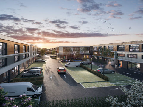 ENTREPOT AVEC BUREAU &agrave; vendre MONTLHERY (91) 353796 91310 Montlhery