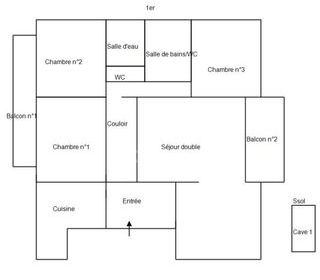  Appartement � vendre 5 pi�ces 122 m�