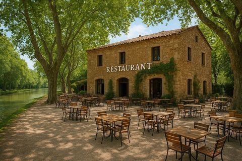 Restaurant de charme incomparable dans un &eacute;crin naturel et cadre magnifique � CA = 1 100 000 � / EBE = 330 000 � / &Eacute;quipe salari 545000 34500 Beziers