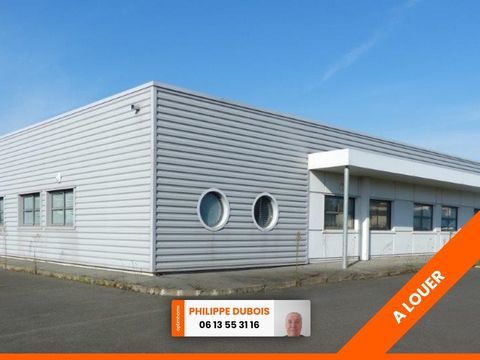 BEAU BATIMENT DE 800M&sup2; DE BUREAUX  ET 3200M&sup2; DE PARKING A 5 MIN  ROCHEFORT 30 MIN LA ROHELLE 5492 17870 Breuil magne