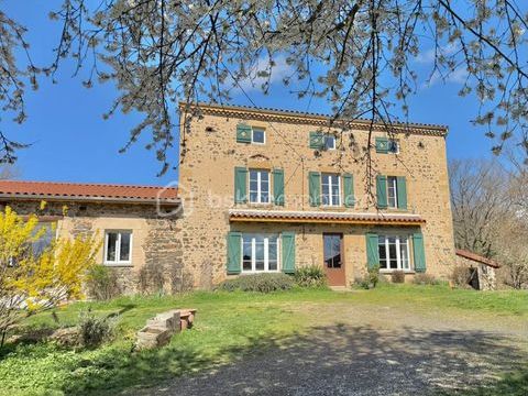   Grande maison en pierre r�nov�e avec d�pendances/850m2 de terrain Maison - 7 pi�ce(s) - 220 m�