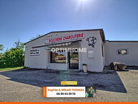 Fonds de commerce BOUCHERIE - CHARCUTERIE - TRAITEUR &agrave; vendre AUMONT (39) 165000 39800 Aumont