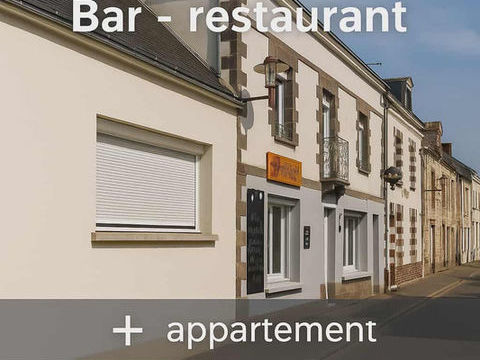 &Agrave; vendre � Murs commerciaux libres - Bar Restaurant - avec appartement de fonction � secteur Redon (10 min) 158000 35600 Redon