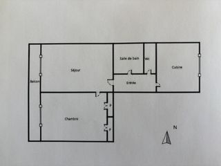  Appartement � vendre 2 pi�ces 52 m�