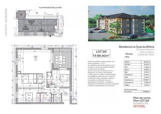  Appartement � vendre 4 pi�ces 86 m�