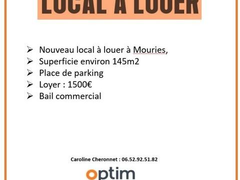 Local commercial &agrave; louer &agrave; MOURIES 1500 13890 Mouries