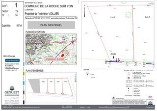  Terrain � vendre 847 m�