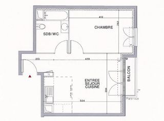  Appartement � vendre 2 pi�ces 40 m�