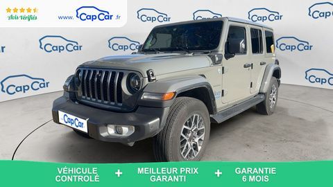 Jeep Wrangler JLU 2.0 4Xe 380 BVA8 Sahara - Automatique Entretien construc 2022 occasion Saint Just Saint Rambert 42170