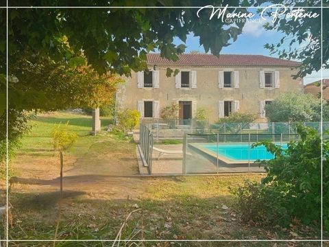   Dpt Gers (32), � vendre CASTERA VERDUZAN JEGUN maison P4 de 200 m� - Terrain de 4 319,00 m� Maison - 4 pi�ce(s) - 200 m�