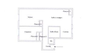  Appartement � vendre 3 pi�ces 50 m�